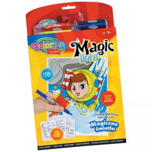 Książeczka Colorino Creative Magiczne światło